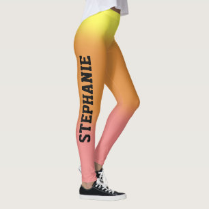 Personalised Gradient Leggings