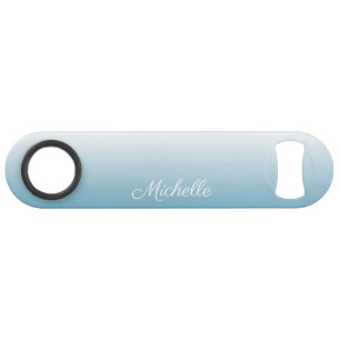 Personalised gradient ombre angel blue