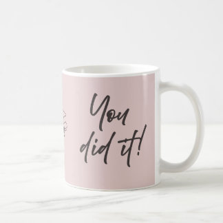 Personalised Graduate Mug – Elegant Script Style