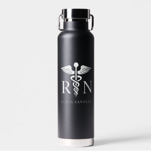 Personalised Graduate Nurse RN Graduation Gifts Water Bottle
