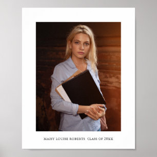 Personalised Graduate Photo and Name Print