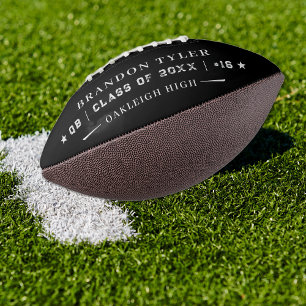 Personalised Graduation Athlete Keepsake Football