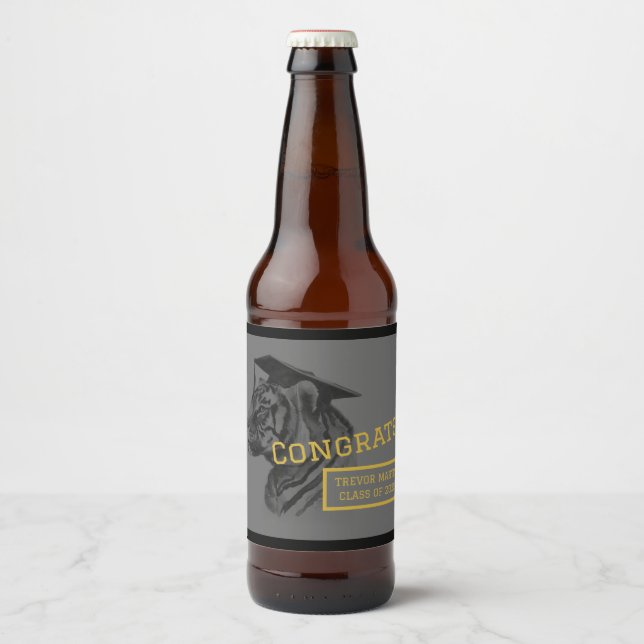 Personalised Graduation Bottle Labels (Front)