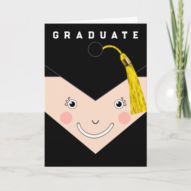 Personalised Graduation Card (Front)