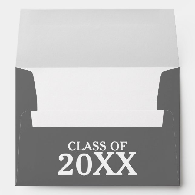 Personalised Graduation Class Envelope (Back (Bottom))