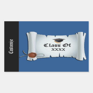 Personalised Graduation Class Event Stickers