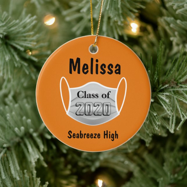 Personalised Graduation During A Pandemic 2020 Ceramic Tree Decoration (Tree)