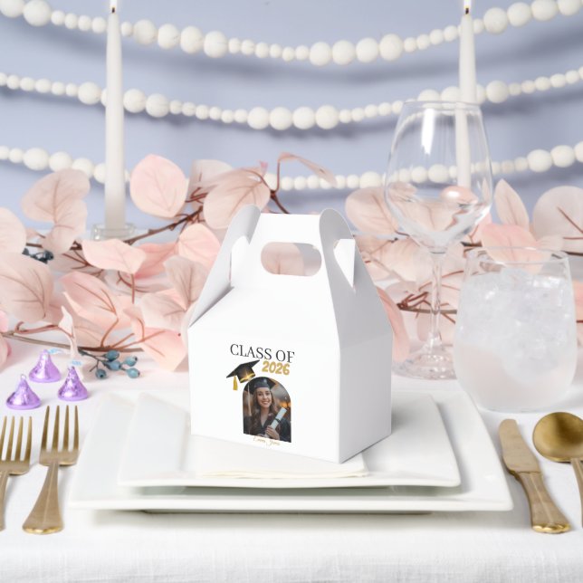 Personalised Graduation Favour Boxes Class of 2026 (Wedding)