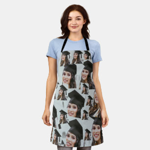 Personalised Graduation Funny Photo Face Mash Apron