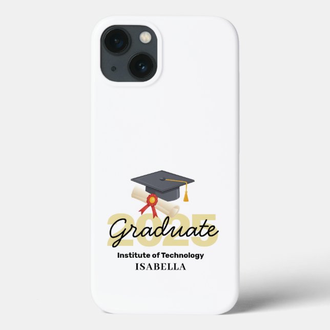 Personalised Graduation Gift - Class of 2025 Case-Mate iPhone Case (Back)