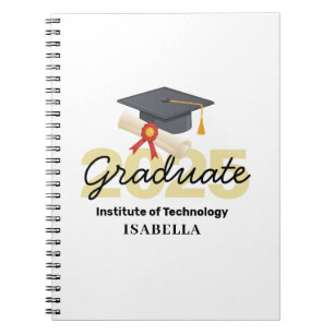 Personalised Graduation Gift - Class of 2025 Notebook