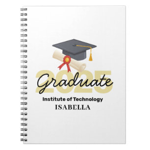 Personalised Graduation Gift - Class of 2025 Notebook