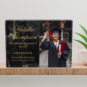 Personalised Graduation Gift For Daughter Niece Photo Block