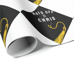 Personalised Graduation Gift Wrapping Paper