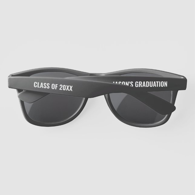 Personalised Graduation Grad Party Favours Graduat Sunglasses (Back)
