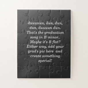 Personalised Graduation Jigsaw Puzzle