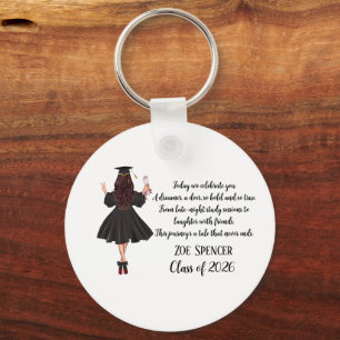 Personalised Graduation Keychain