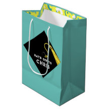 Personalised Graduation Medium Gift Bag