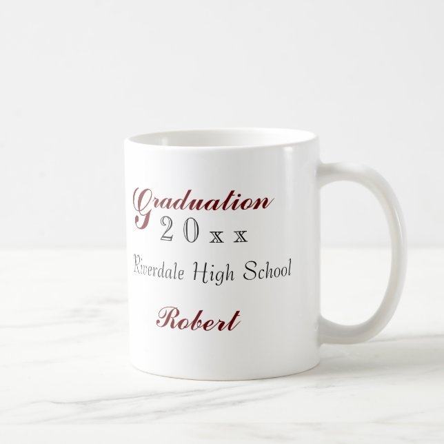 Personalised Graduation mugs (Right)