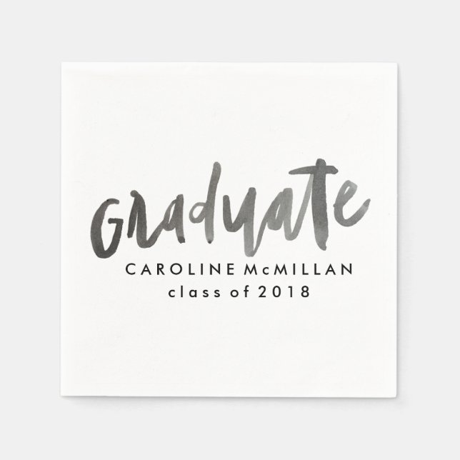 Personalised Graduation Napkin (Front)
