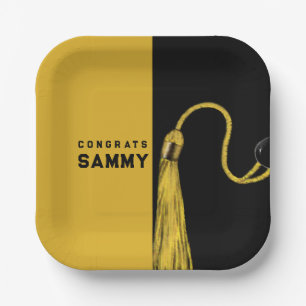 Personalised Graduation Paper Plates