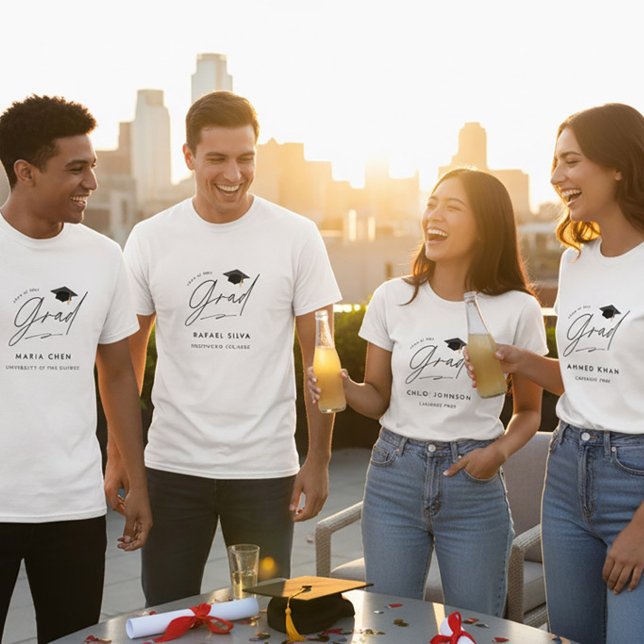Personalised Graduation Party Custom Name T-Shirt (Creator Uploaded)