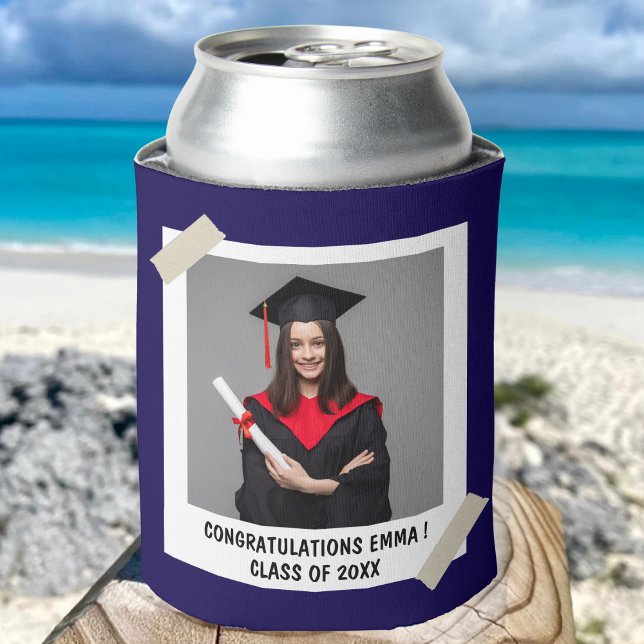 Personalised Graduation Party Favour Class of 2025 Can Cooler (Creator Uploaded)
