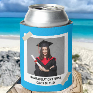 Personalised Graduation Party Favour Class of 2025 Can Cooler