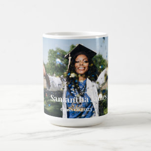 Personalised Graduation Photo and Name  Coffee Mug