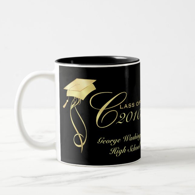 Personalised Graduation Photo Mugs (Left)