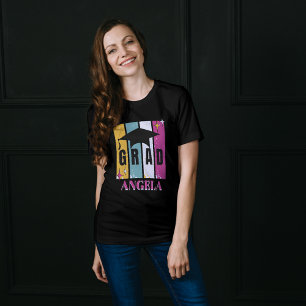  Personalised Graduation Retro Girl Shirt 2026