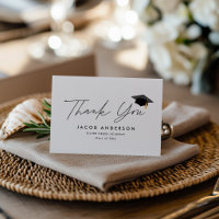 Personalised Graduation Thank You Custom Name