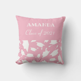Personalised Graduation Throw Pillow