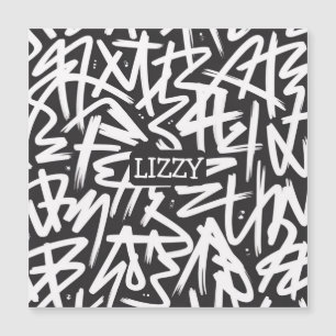 Personalised Graffiti Name Pattern — Custom Urban