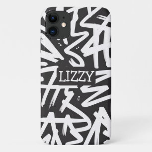 Personalised Graffiti Name Pattern — Custom Urban Case-Mate iPhone Case