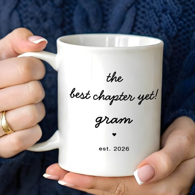 Personalised Gram Mug Best Chapter Yet (Creator Uploaded)