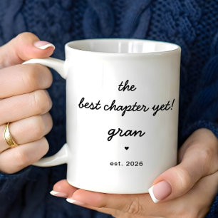 Personalised Gran Mug Best Chapter Yet