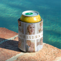 Personalised Grandma Can Cooler | Custom Photos