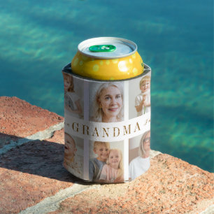 Personalised Grandma Can Cooler   Custom Photos