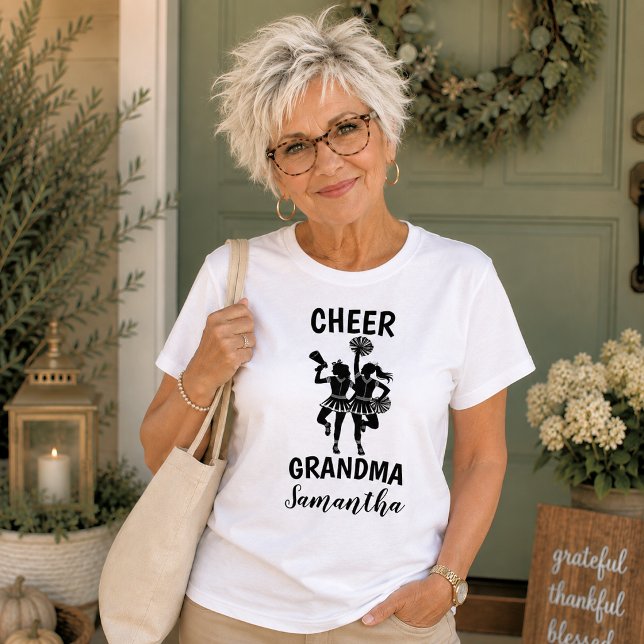 Personalised Grandma Cheerleader Shirt (Creator Uploaded)