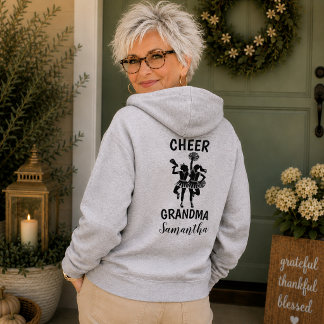 Personalised Grandma Cheerleader Sweatshirt Hoodie