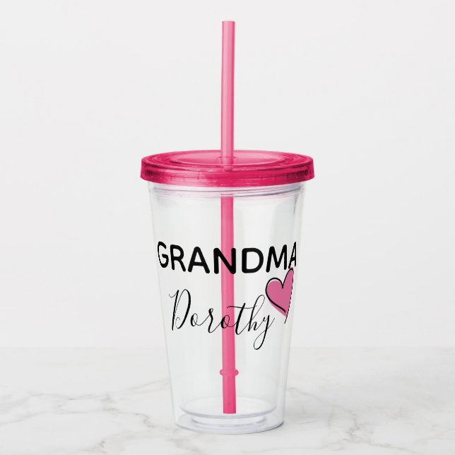 Personalised Grandma Cup (Front)
