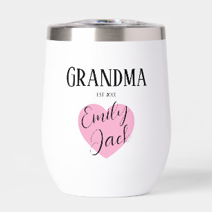 Personalised Grandma Customs script Name