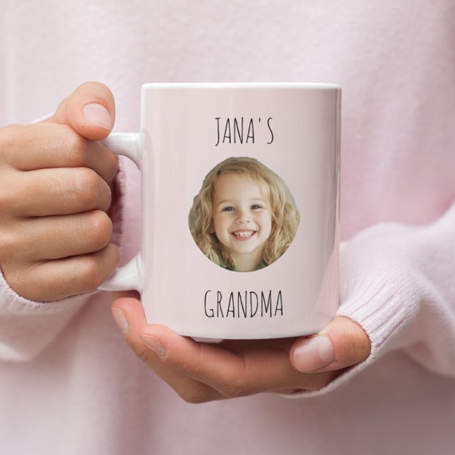 Personalised Grandma Mug with Grandchild's Photo (Creator Uploaded)