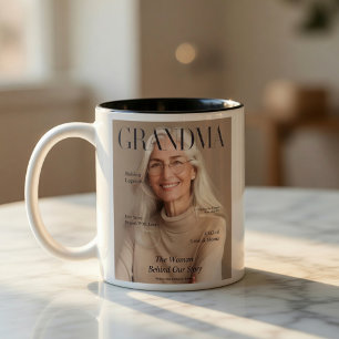 Personalised Grandma Photo Mug Custom Magazine