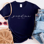 Personalised Grandma T-Shirt<br><div class="desc">We are always adding new designs daily!</div>