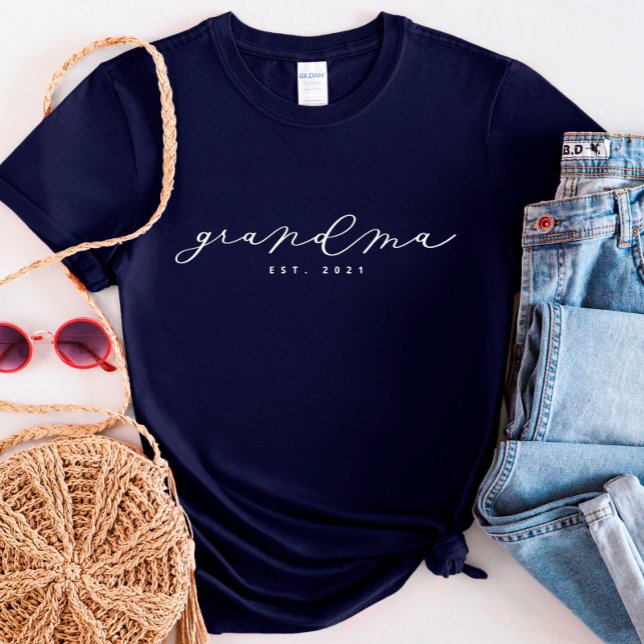 Personalised Grandma T-Shirt (Creator Uploaded)