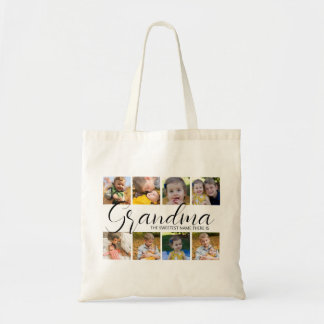 Personalised Grandma The Sweetest Name There Is Tote Bag