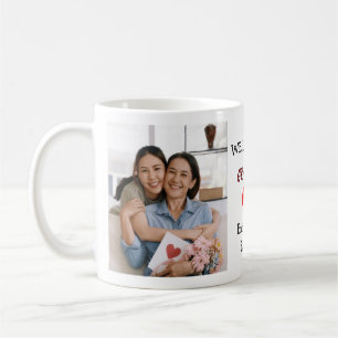 Personalised Grandma We Love You 2 Photos Coffee Mug