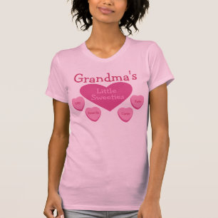 Personalised Grandma's Little Sweeties T-Shirt